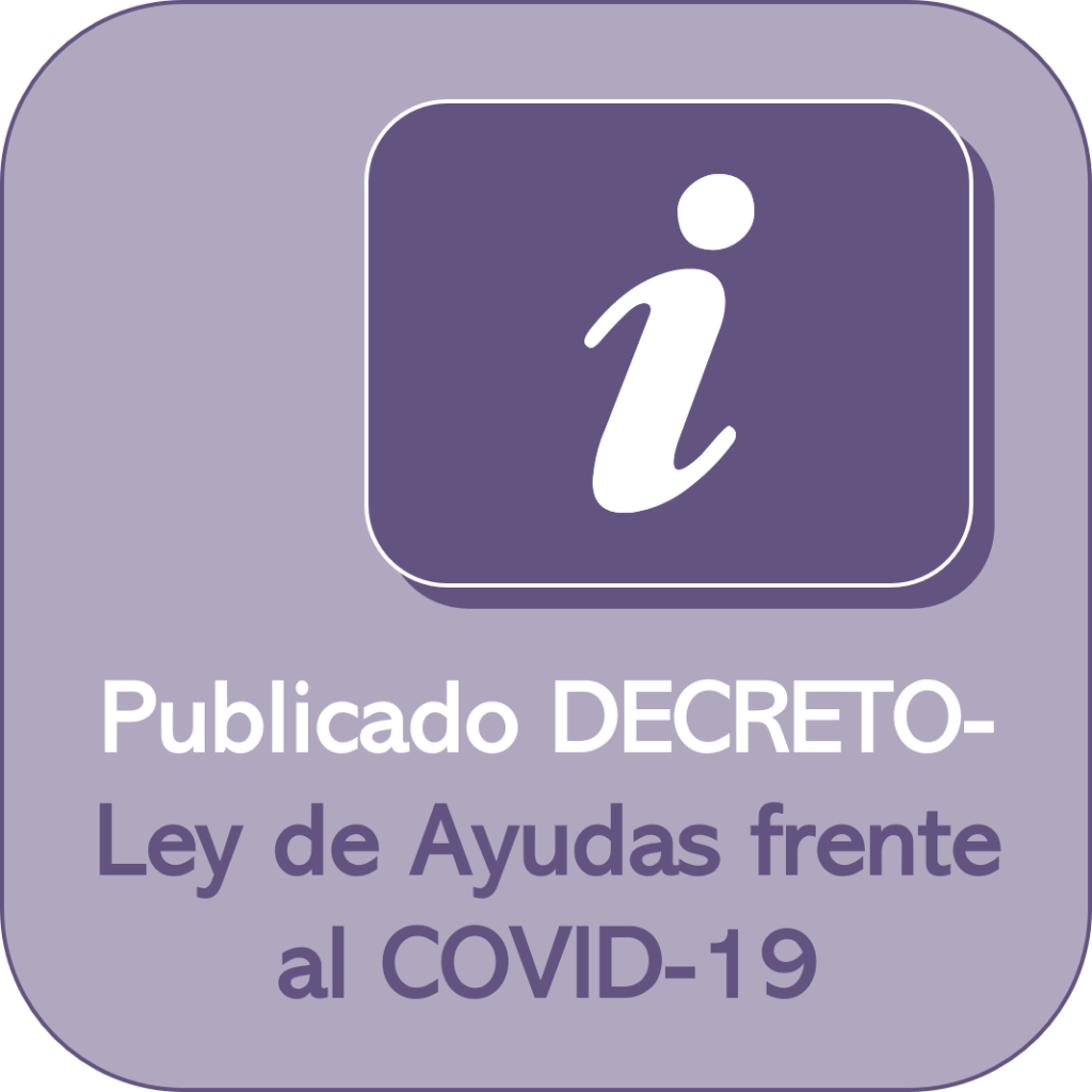 Ilustración. DECRETO-Ley 2/2020 de Ayudas frente al COVID-19